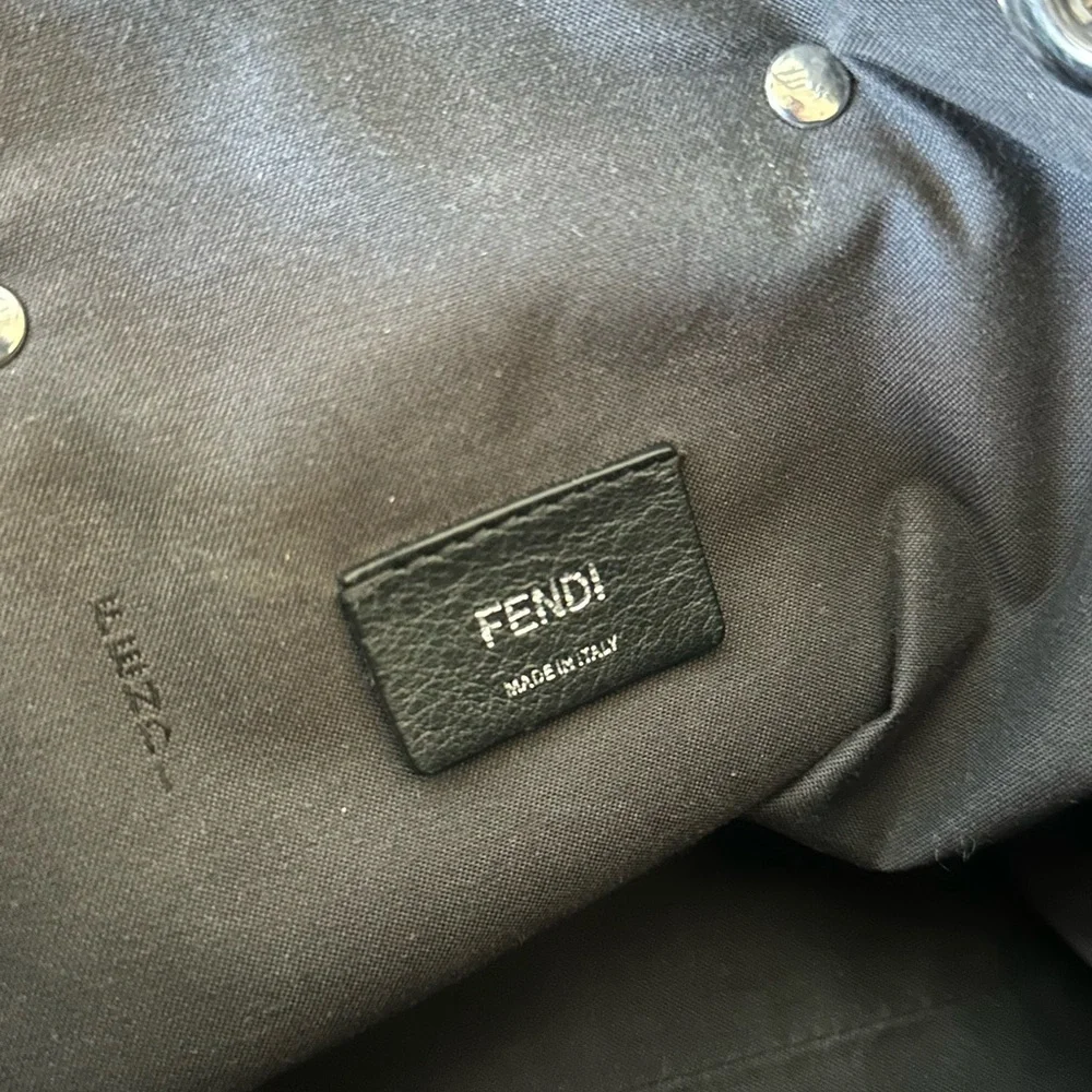 Fendi Small Back to School Backpack Light Blue - Picture 11 of 15